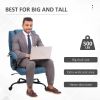 Denim Blue Big/Tall Adjustable Height Office Chair - 500 lbs. Weight Capacity