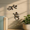 The Iron Cat Key Hook Rack - Fashionable Metal Wall - Mount Key Holder. It's an Easy - Install Storage Organizer Ideal for Home Living Room and Bedroo