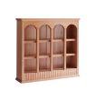 North America A Grade Cherry One Piece Solid Wood Storage Rack Simple European Style Solid Wood Kitchen Table Cup Holder For Home