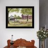 Trendy Decor 4U "The Old Spring House" Framed Wall Art, Modern Home Decor Framed Print for Living Room