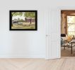 Trendy Decor 4U "The Old Spring House" Framed Wall Art, Modern Home Decor Framed Print for Living Room