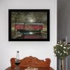 Trendy Decor 4U "Warm Summer's Eve" Framed Wall Art, Modern Home Decor Framed Print for Living Room