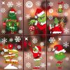 Christmas Window Clings Decorations for Glass Windows Winter Stickers Snowflakes Christmas Decorations Christmas Window Stickers for Holiday Window Cl