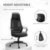 Mesh Office Chair with Up&Down Headrest, Ergonomic Computer Desk Chair with Adjustable Tilt Angle