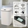 16L Smart Trash Can with Motion Sensor Lid – Touchless Automatic Garbage Bin, Sealed Odor Control, Hands-Free Operation