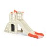 6-in-1 Toddler Climber Slide Playset with Basketball Hoop